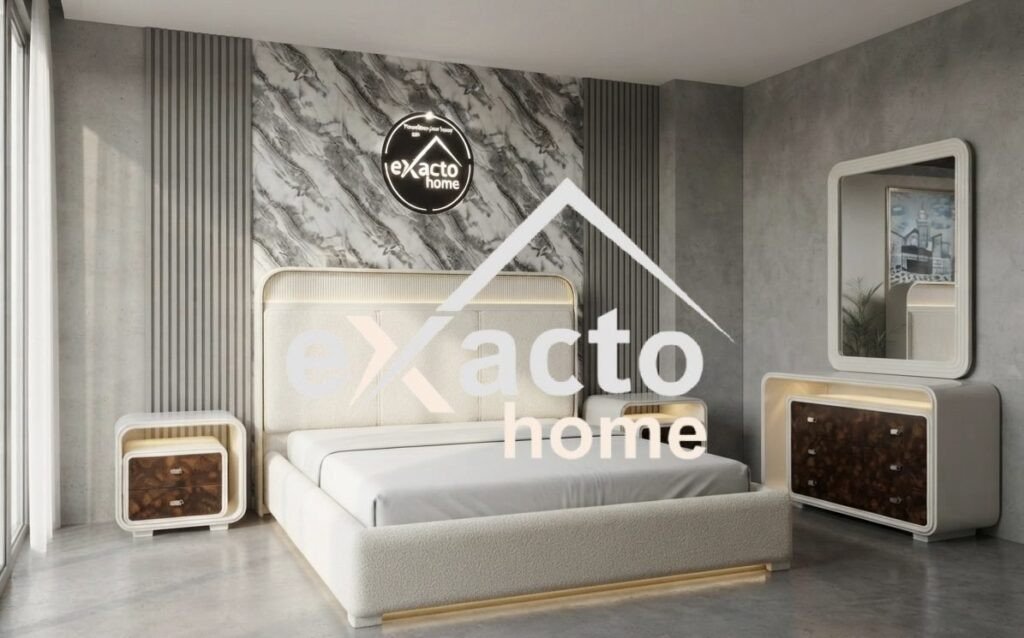 EHB-007 Arc Velvet Bed