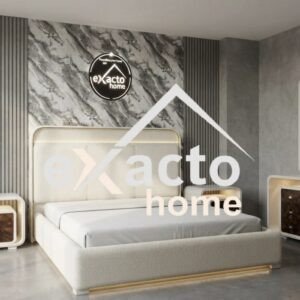EHB-007 Arc Velvet Bed - Image 1