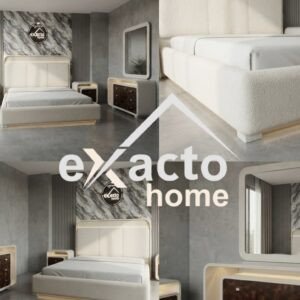 EHB-007 Arc Velvet Bed - Image 2