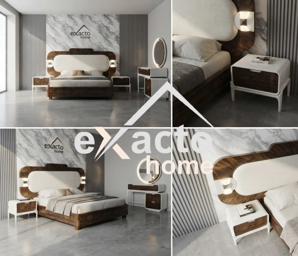 EHB-008 Midnight Monolith Bed - Image 2