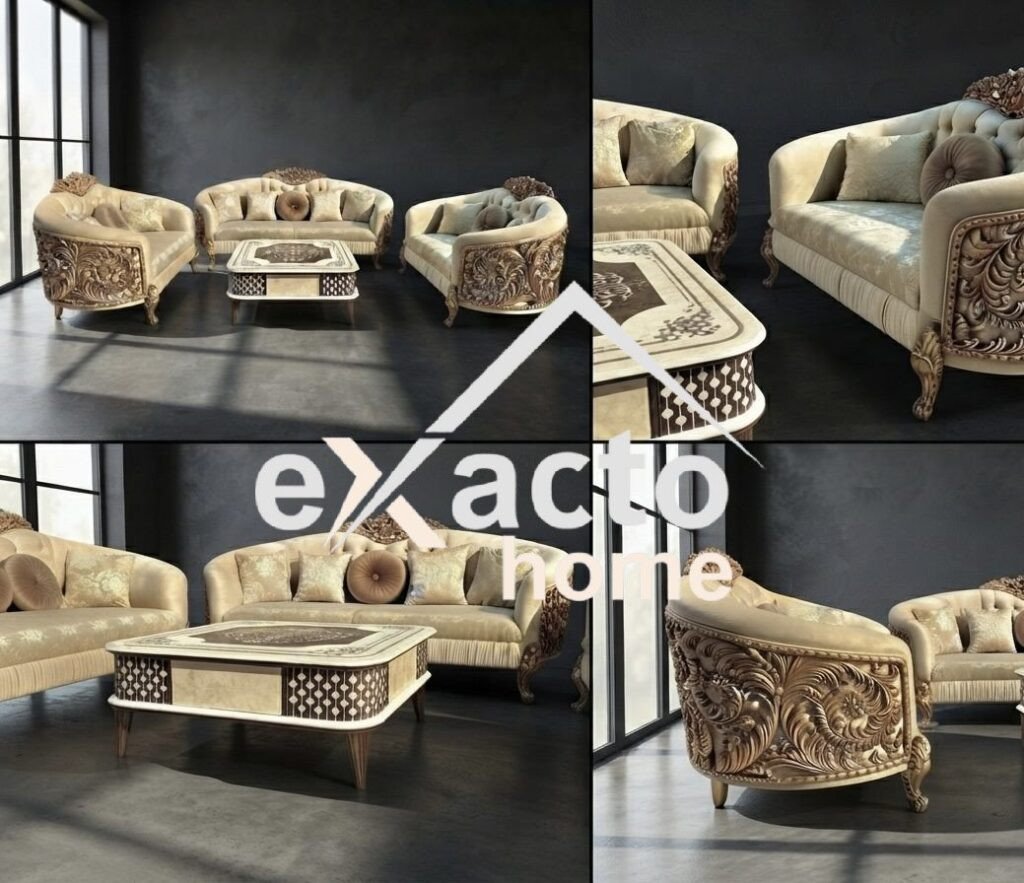 EHS-03 Victorian Luxe Sofa