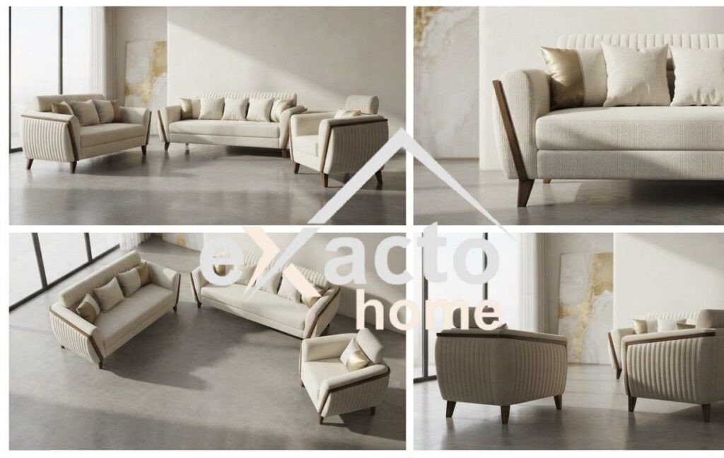 EHS-006 Crescent Sofa